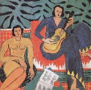 Henri Matisse The Music (mk35) oil painting reproduction